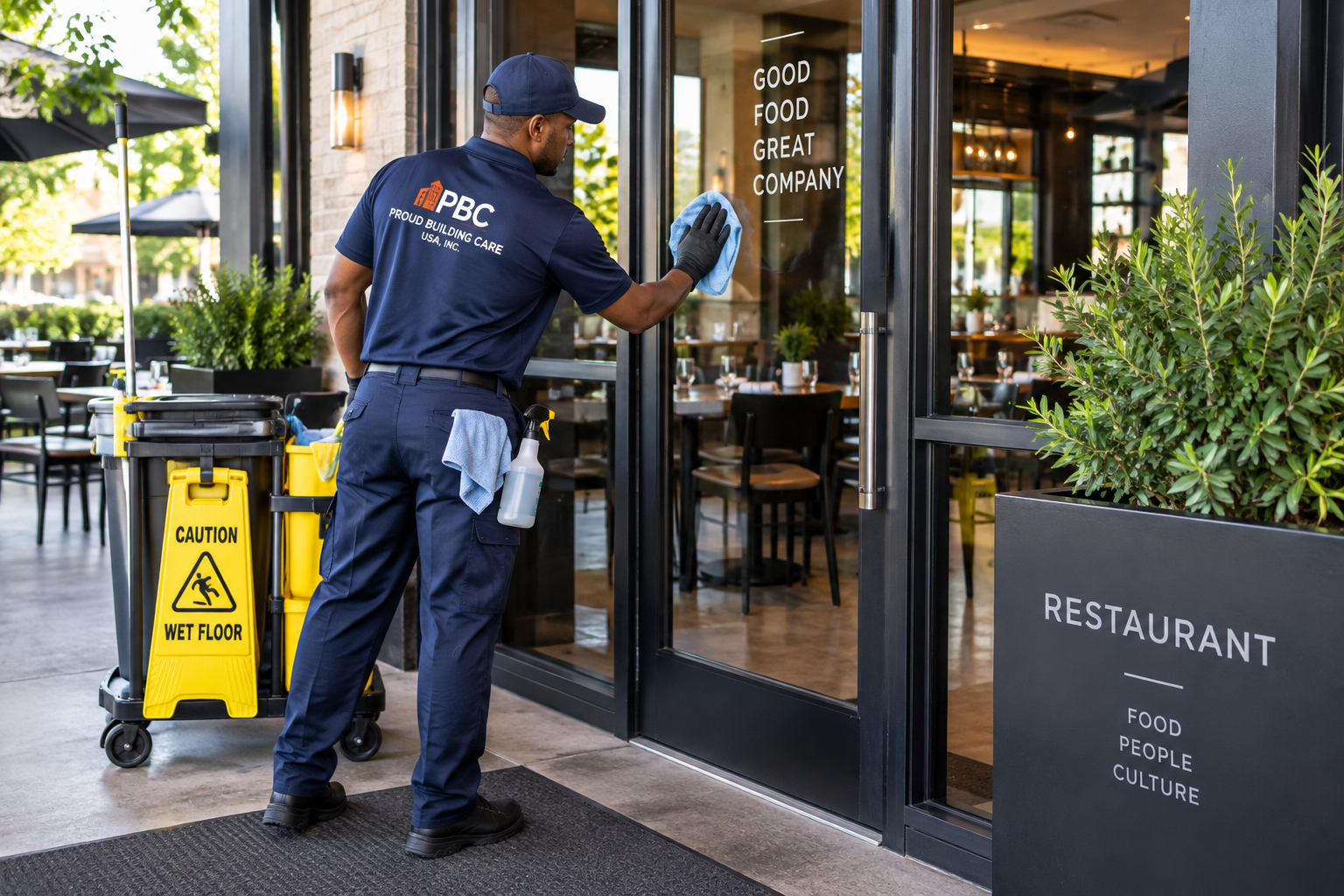 restaurant and food service cleaniing