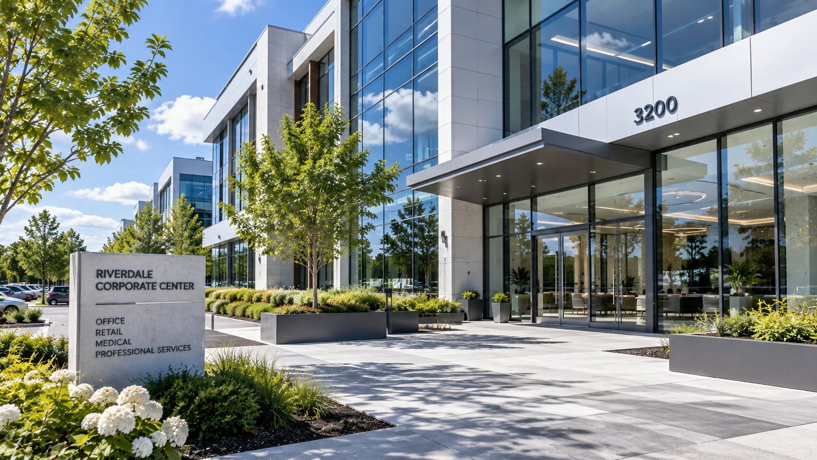 PBC USA facility services for a professionally maintained commercial real estate property